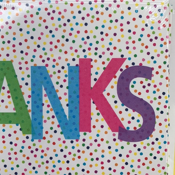 4/$14 8pk Hallmark Expressions THANKS Note Cards Blank Inside NEW SEALED - Picture 7 of 8